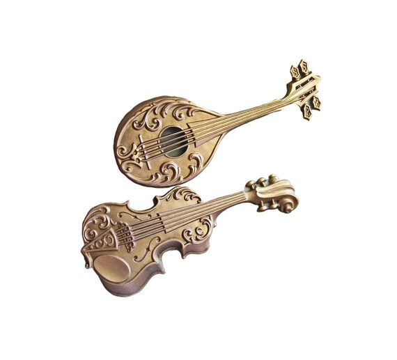 Sexton Instruments Wall Decor Musical Instruments Wall Etsy
