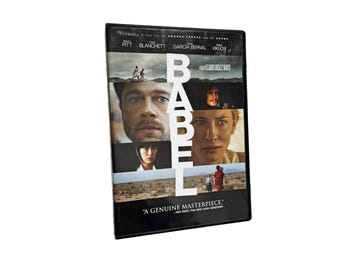 BABEL Open Box Film DVD, Brass Pitt, Gael García Bernal, Cate