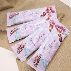 Personalized confectionery, personalized candy, personalized drink, personalized birthday decoration, Mermaid or theme of your choice