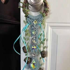 Protection Bells, Witch Decor, Wicca Talisman, Fairy Bells, witch bells, wicca home protection, protection bell, hecate, witchcraft, mermaid