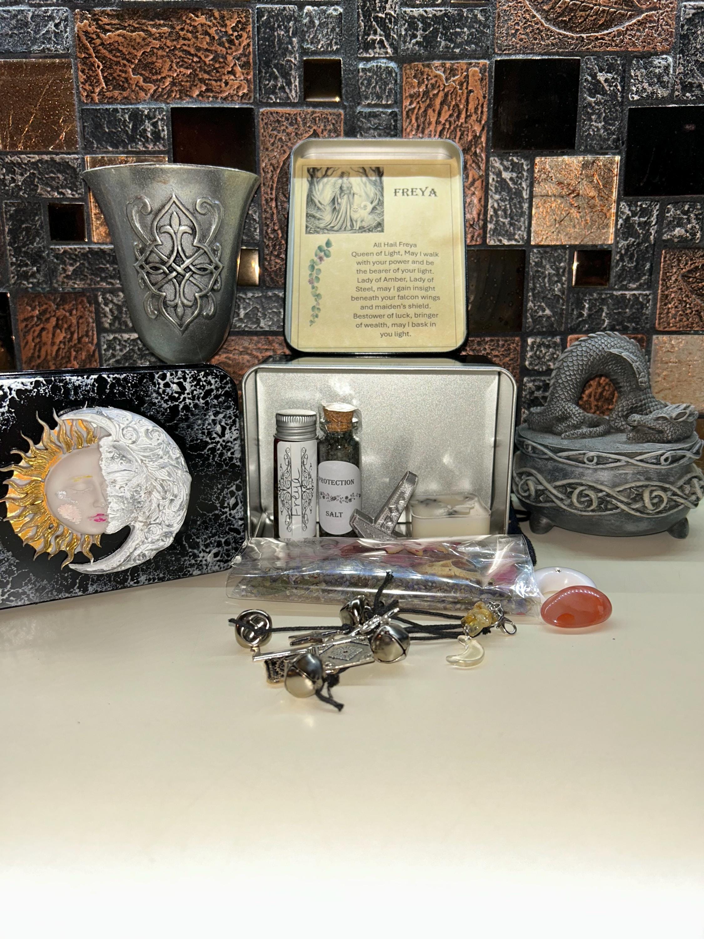 Portable Altar, Goddess Box, God Box, Wicca, Altar Boxes, Witch Gift ...