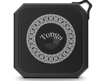 Waterproof Bluetooth Speaker: Polynesian Design, Outdoor Portable Music
