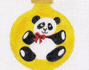 Panda Needlepoint Ornament - B67 - Jody Designs