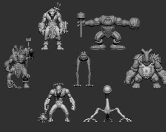 Small soldiers gorgonites DIY kit