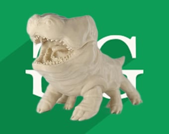 3D Printed Woola Statue - John Carter Martian Dog - Movie Gift