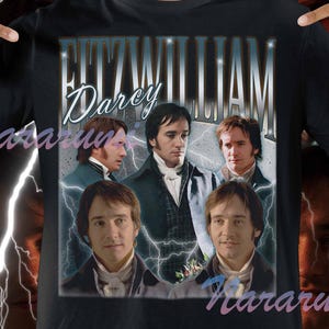 Retro Fitzwilliam Darcy Shirt - Fitzwilliam Darcy Tshirt,Fitzwilliam Darcy T shirt,Darcy T-shirt,Darcy Merch,Pride and Prejudice Shirt