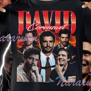 David Corenswet Shirt, David Corenswet Vintage Tshirt, David Corenswet Retro Tees, David Corenswet Movie Gift, David Corenswet Clothing 90s