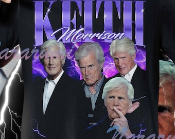 Camiseta de Keith Morrison, camiseta gráfica vintage pirata, camiseta de Keith Morrison, sudadera retro, regalo para mujer y hombre, artista canadiense unisex