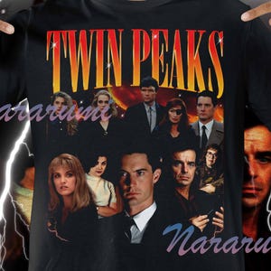 Retro Twin Peaks Shirt, Fire Walk With Me, David lynch, Twin Peaks Shirt Bootleg, Major Briggs, David Lynch Shirt, Laura Palmer