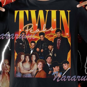 Retro Twin Peaks Shirt, Fire Walk With Me, David lynch, Twin Peaks Shirt Bootleg, Major Briggs, David Lynch Shirt, Laura Palmer