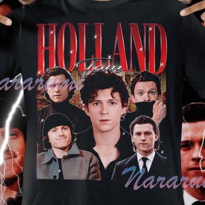 TOM HOLLAND Vintage Shirt, Tom Holland Homage Tshirt, Tom Holland Fan Tees, Tom Holland Retro 90s Sweater, Tom Holland Merch Gift, Holland