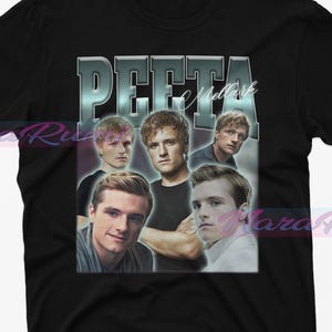 Peeta Mellark Vintage Shirt, Peeta Mellark T-Shirt, Peeta Mellark Fan Gift, Peeta Mellark Sweatshirt, Peeta Mellark Homage Retro