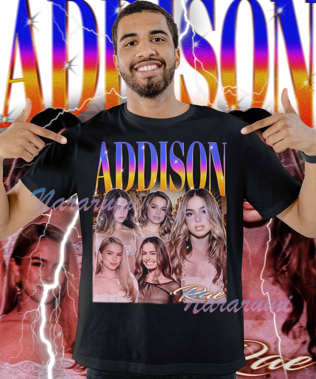 Addison Rae Vintage Retro Shirt, Addison Rae Dance Hip Hop, Addison Rae ...