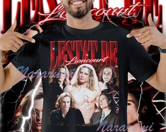 Lestat De Lioncourt Bootleg Unisex Shirt, Anne Rice Novels, Lestat de Lioncourt tee, Vampire Romance, Fantasy Reader Shirt