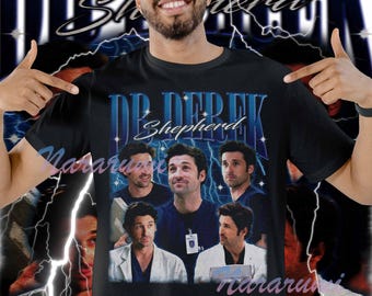 Dr. Derek Shepherd Grey’s Anatomy McDreamy Tee – Hospital Drama Series Shirt - Medical TV Show Merch Gift For Woman and Man Unisex T-Shirt