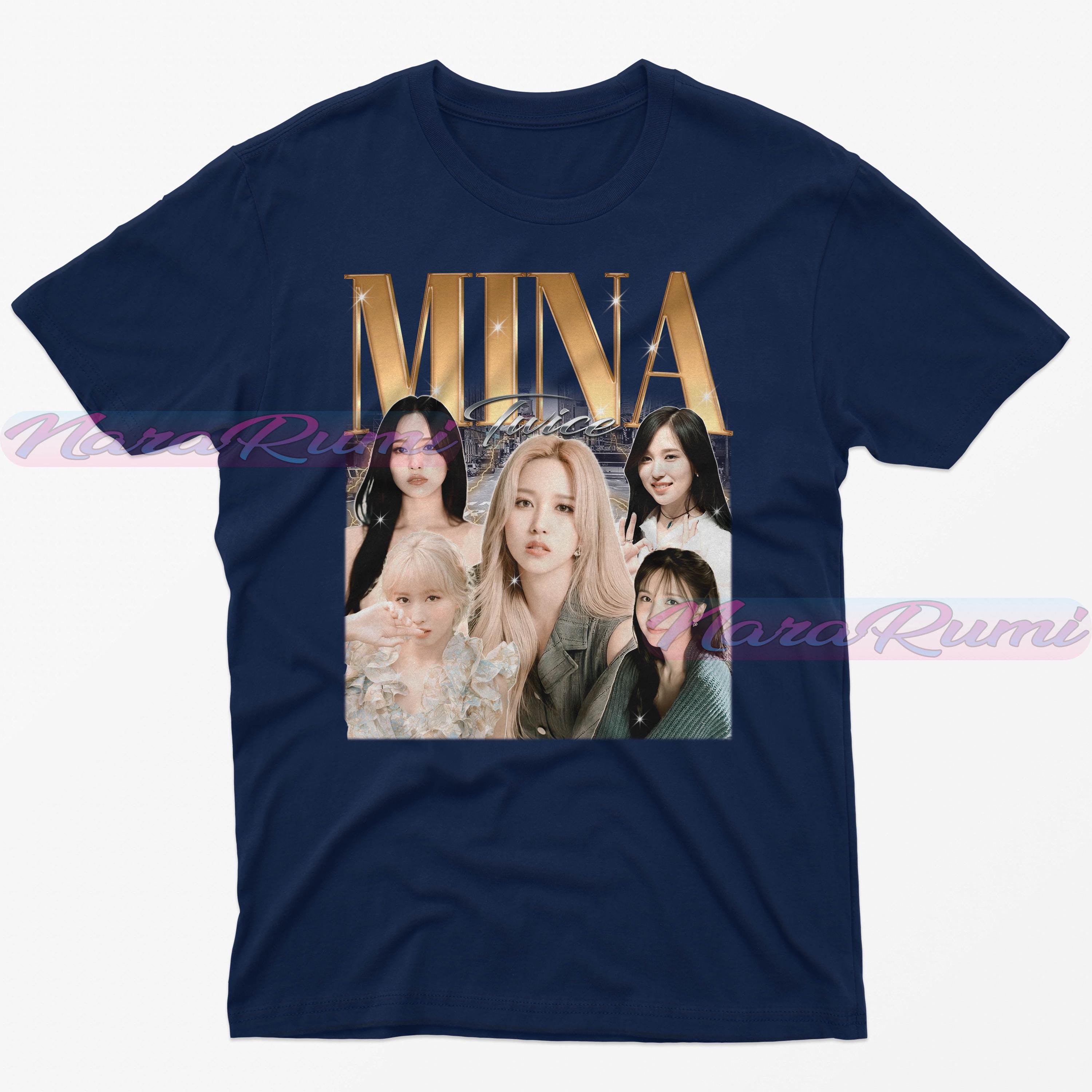 MINA Twice、ミナ シャツ、ミナ ファン T シャツ、ミナ Twice グッズ