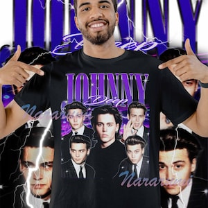 Retro Johnny Depp Shirt - Johnny Depp Tshirt,Johnny Depp T-shirt,Johnny Depp T shirt,Johnny Depp Sweatshirt,Johnny Depp Sweater,Depp Tee