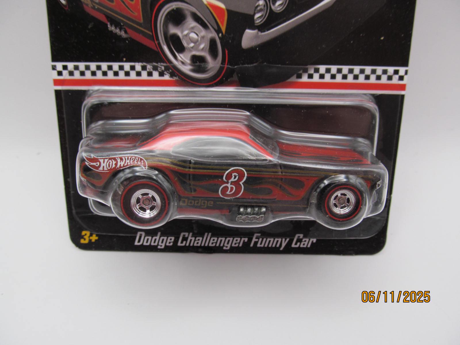 Dodge Challenger Funny Car Hot Wheels Red Line Club 2015 Collector