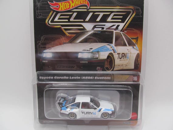 Toyota Corolla Levin (AE86) Custom Hot Wheels Elite 64 #16 - Etsy