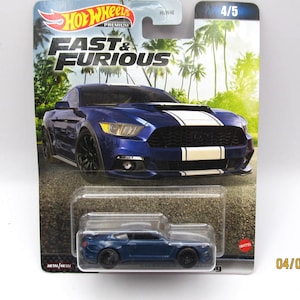 Hot Wheels Premium Fast & Furious F9 Saga Custom Mustang 4/5 factory sealed perfect blister card
