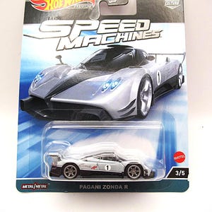 Pagani Zonda R Hot Wheels Premium Car Culture Speed Machines Pagani Zonda R 3/5