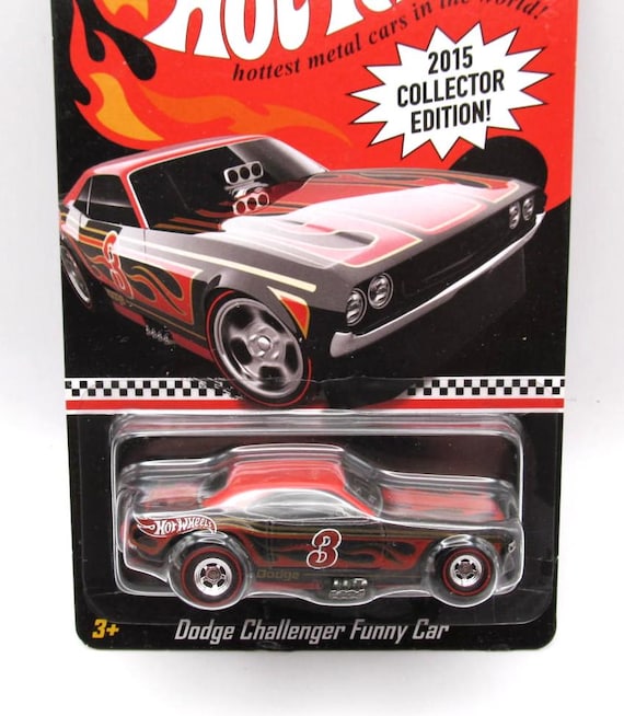 Dodge Challenger Funny Car Hot Wheels Red Line Club 2015 Collector