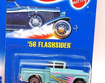 Hot Wheels '56 Flashsider, #136, 1991, Original Package - Etsy