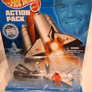 Hot Wheels Action Pack John Glenn Great American Hero