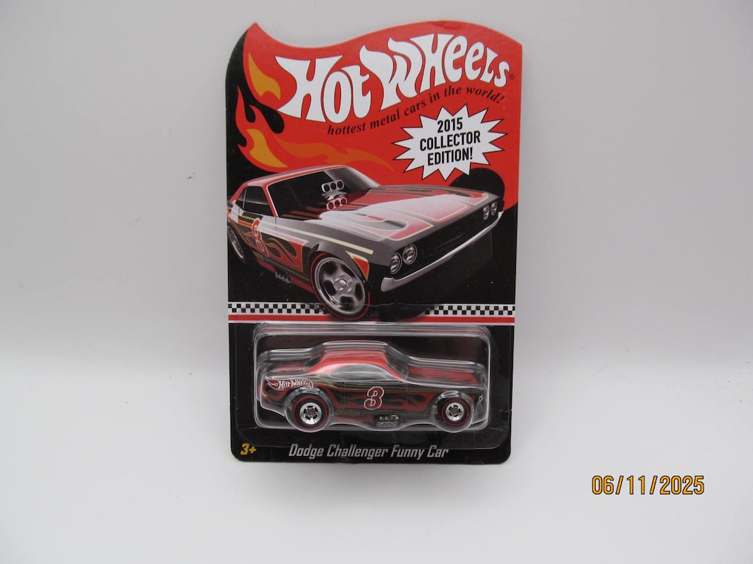 Dodge Challenger Funny Car Hot Wheels Red Line Club 2015 Collector