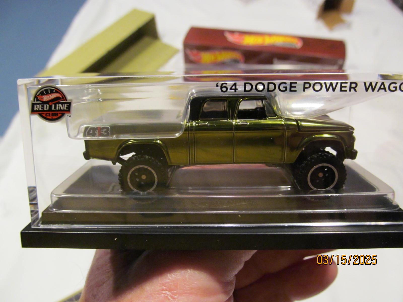 ホットウィール 1964 DODGE POWER WAGON Hot Wheels RLC Exclusive: 1964 Dodge Power Wagon - MoparInsiders