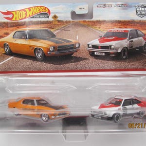 73 Holden Monaro GTS, 77 Holden Torana A9X Hot Wheels Premium car culture set