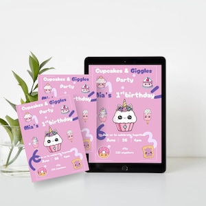 Birthday Party Invitation | Instant Download