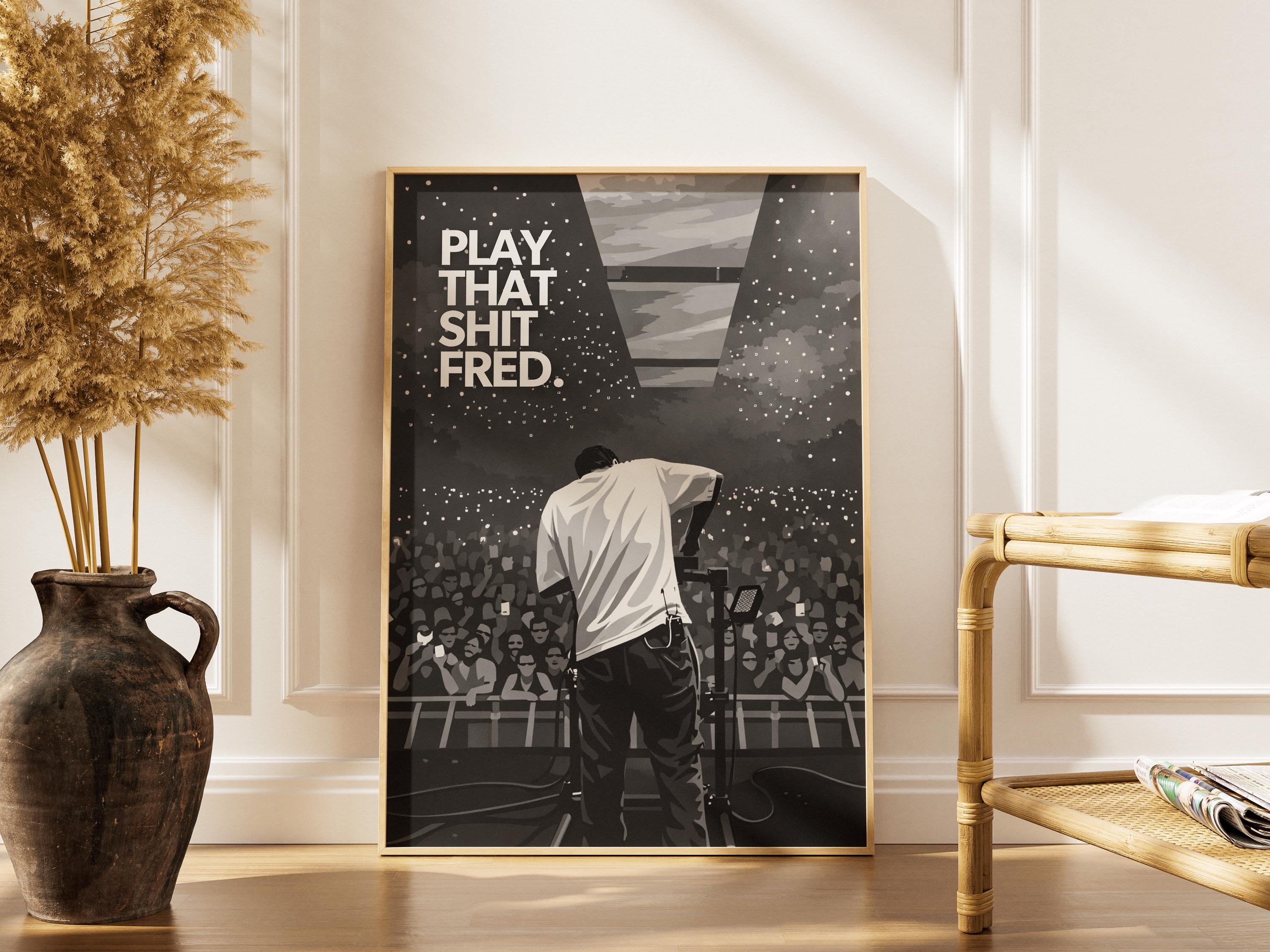 Fred again poster - Etsy 日本