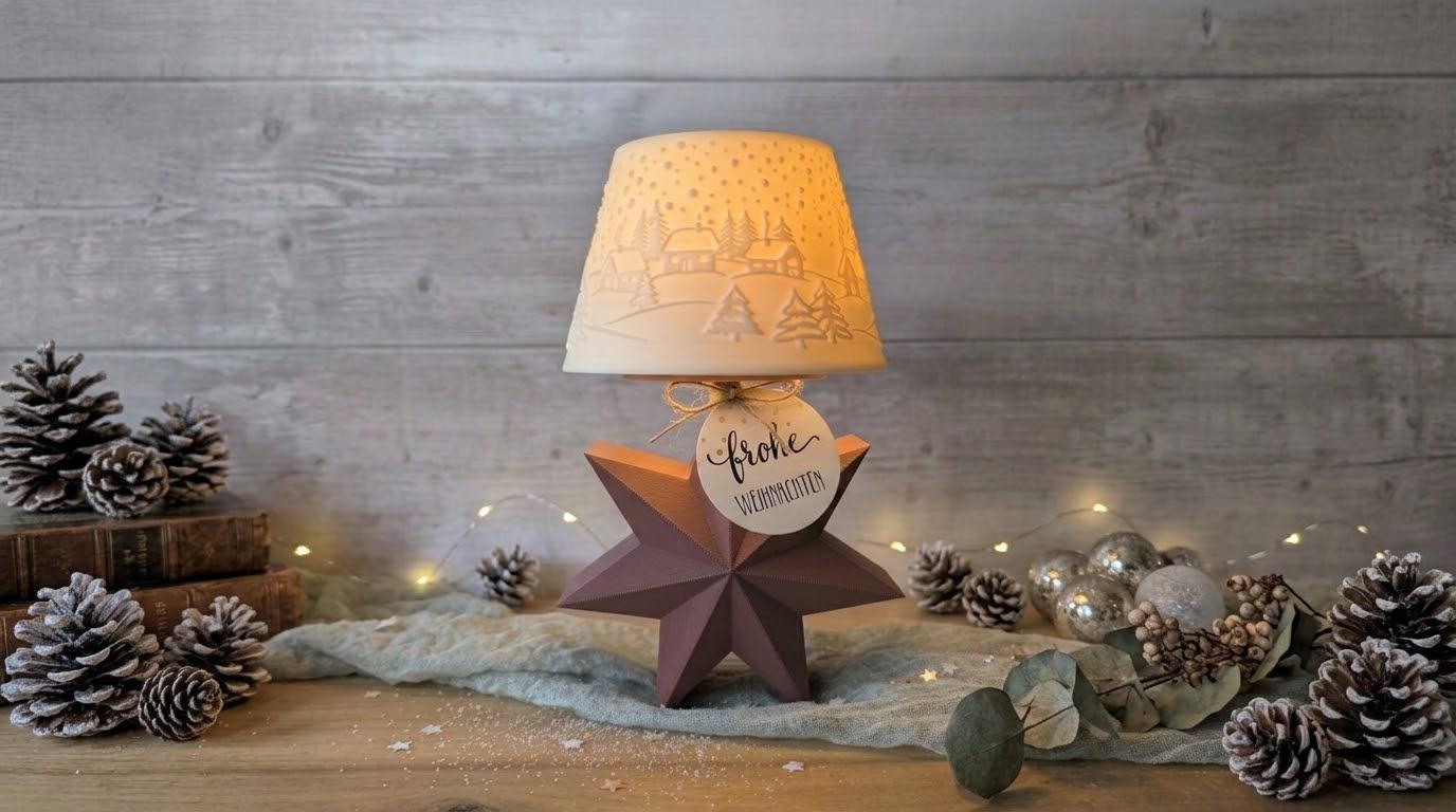 Weihnachten vase