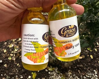 Aceite corporal de cúrcuma: hidratante natural para la piel, regalo de spa