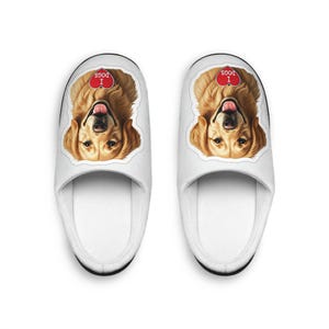 Cozy Dog Lover&#39;s Indoor Slippers, Cute Pet Themed House Shoes, Perfect Gift for Dog Lovers, Comfortable Home Footwear, I Love Dogs Slippers