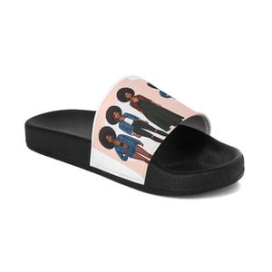 Chic Women&#39;s Slide Sandals, Trendy Summer Footwear, Casual Beach Sandals, Fashionable Daily Wear, Gift for Friends