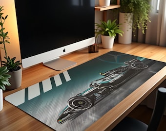 Mercedes Amg Petronas F1 Schreibtischunterlage Mauspad 90 x 40 cm