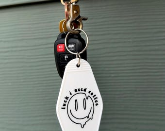 F*** I Need Coffee Keychain