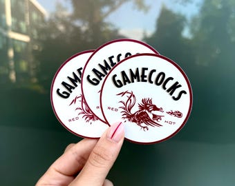 USC Gamecock Fireball Sticker