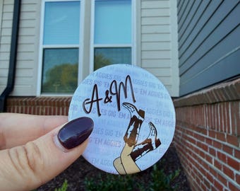 Texas A&M Gig ‘Em Aggues Gameday Pin