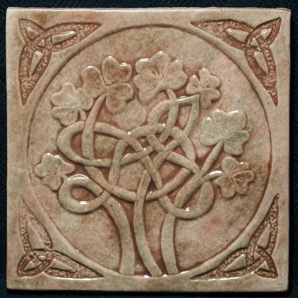 Celtic Ceramic Tile Etsy