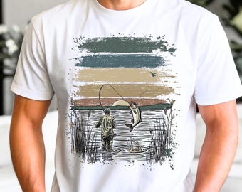 Pesca PNG, Camicia da uomo rustica, Pesca al persico Download