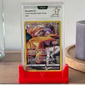 Présentoir de cartes TCG/ Supports de cartes pour cartes gradées PCA /Pokémon/Lorcana/Yu-Gi-Oh!/Magic the gathering/Rise