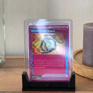 Présentoir de cartes TCG sous Toploader/ Supports de cartes pour cartes sous Toploader/Pokémon/Lorcana/Yu-Gi-Oh!/Magic the gathering/Rise