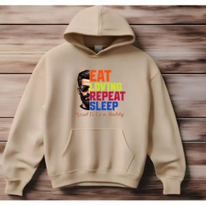 Men&#39;s Hoodie, Dad Hoodie, Beach Hoodie, Father&#39;s Day, Oversized Hoodie