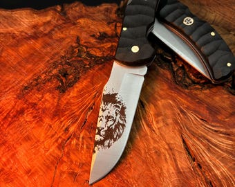 Robustes Campingmesser mit Edelstahlklinge, Survival-Gear, Bushcraft Tool, Outdoor Jagdmesser mit Scheide