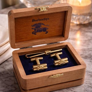Burberry Cufflinks - Etsy Finland