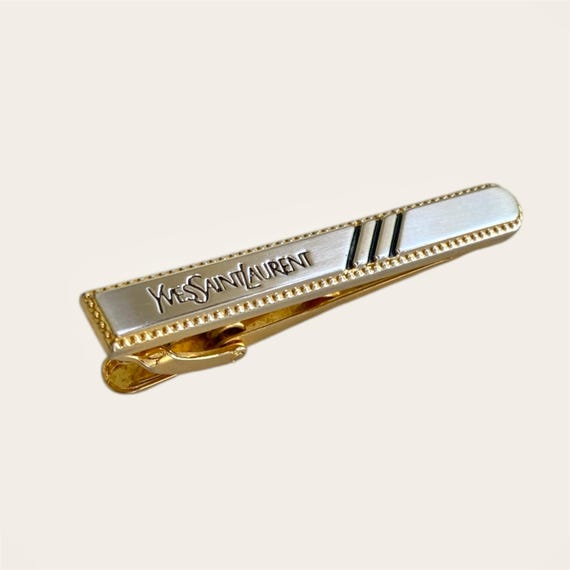 ysl tie clip