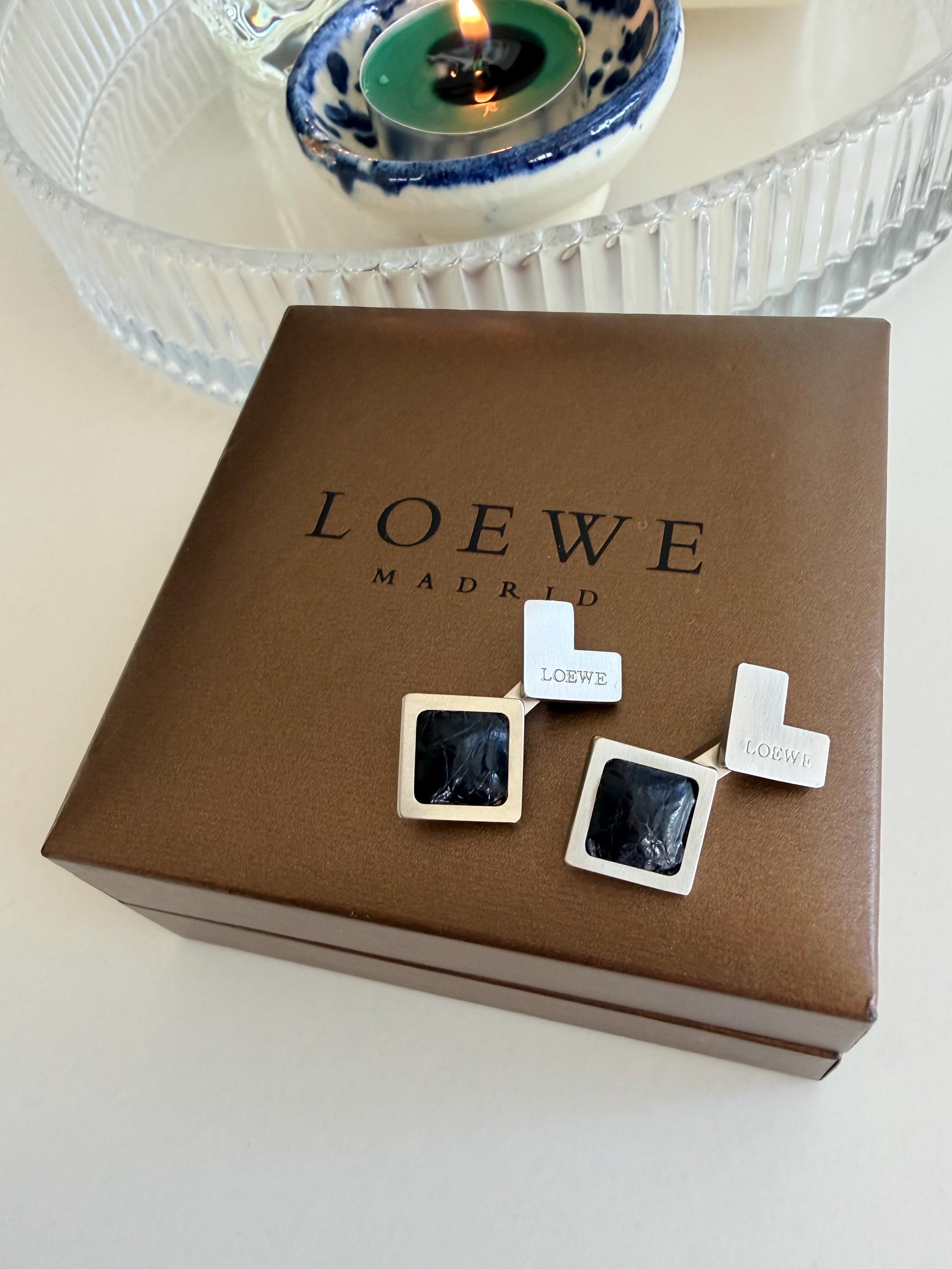 Cufflinks Loewe - Etsy